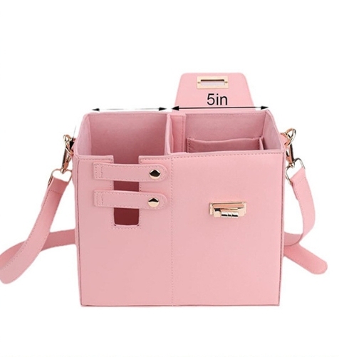 CHINESE WAREHOUSE PU Leather Tumbler Hold Purse