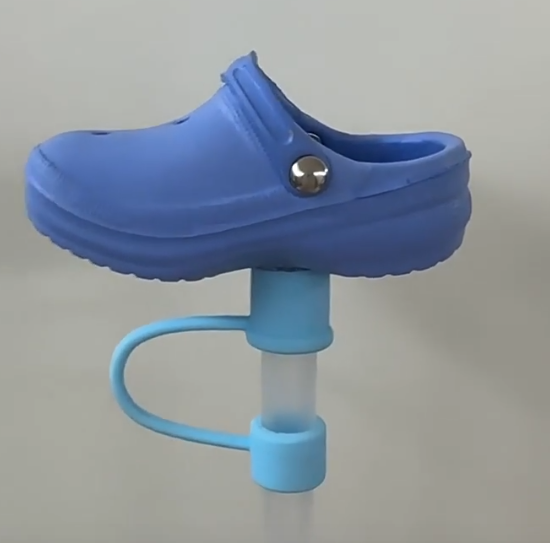CHINESE WAREHOUSE High Quality 3D Straw Toppers Crocodile Shoe Styles