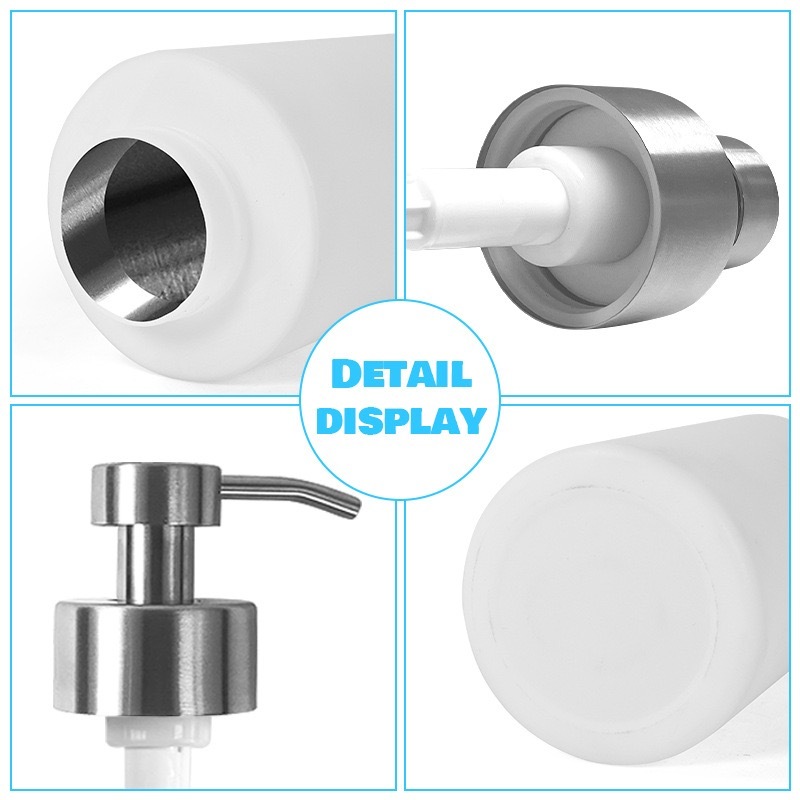 CHINESE WAREHOUSE High Quality 550ml Single Wall Sainless Steel Sublimation Hand Sanitizer Bottle