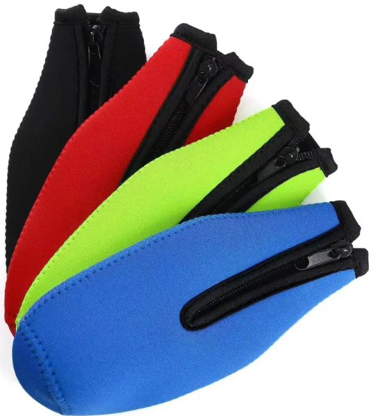 CHINESE WAREHOUSE Beer Bottle Cooler Sleeves Keep Drink Cold Zip-up Extra Thick Neoprene Insulated Sleeve Cover with Bottle Opener