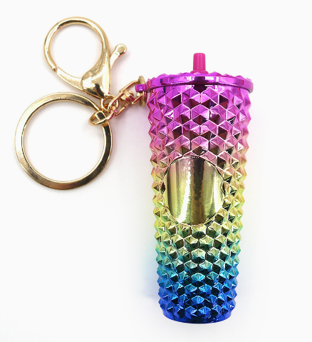 CHINESE WAREHOUSE Mini Adorable Durian Cup Keychains