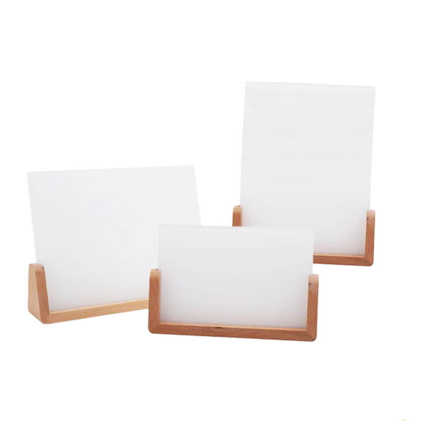 CHINESE WAREHOUSE Sublimation Photo Display Stand