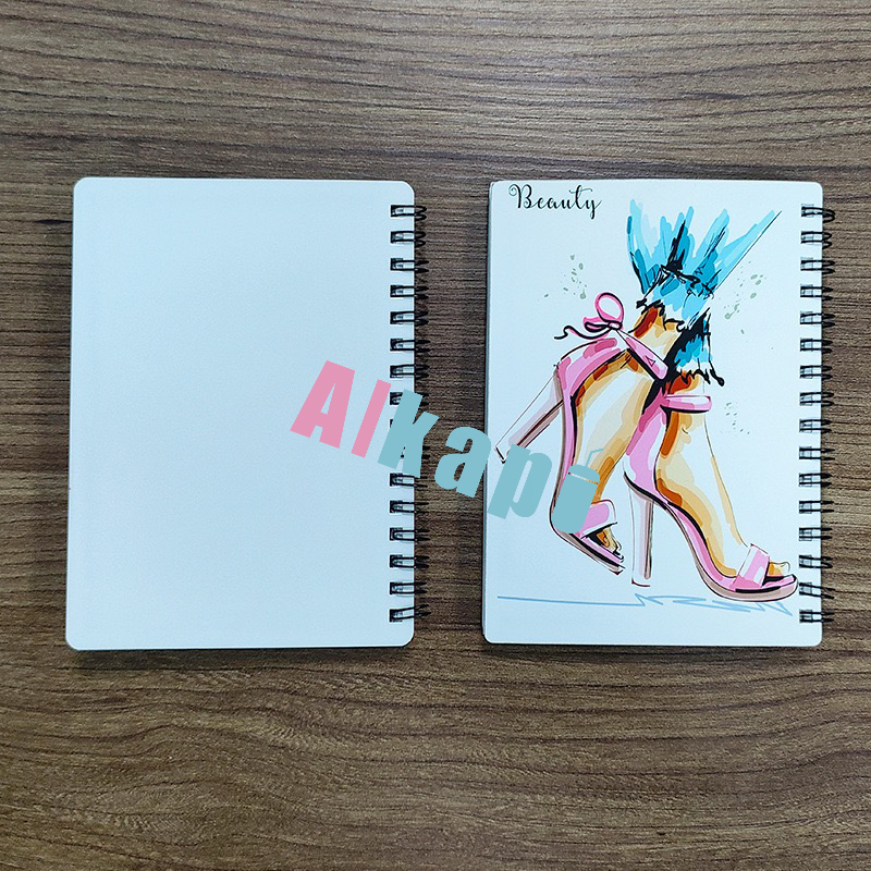 Chinese Warehouse Hot Sale A6 Size Double Side Sublimation Sprial-Bound Notebook With Notes