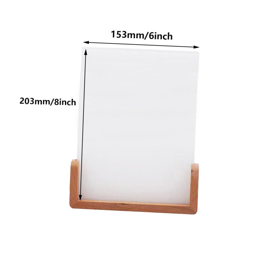 CHINESE WAREHOUSE Sublimation Photo Display Stand