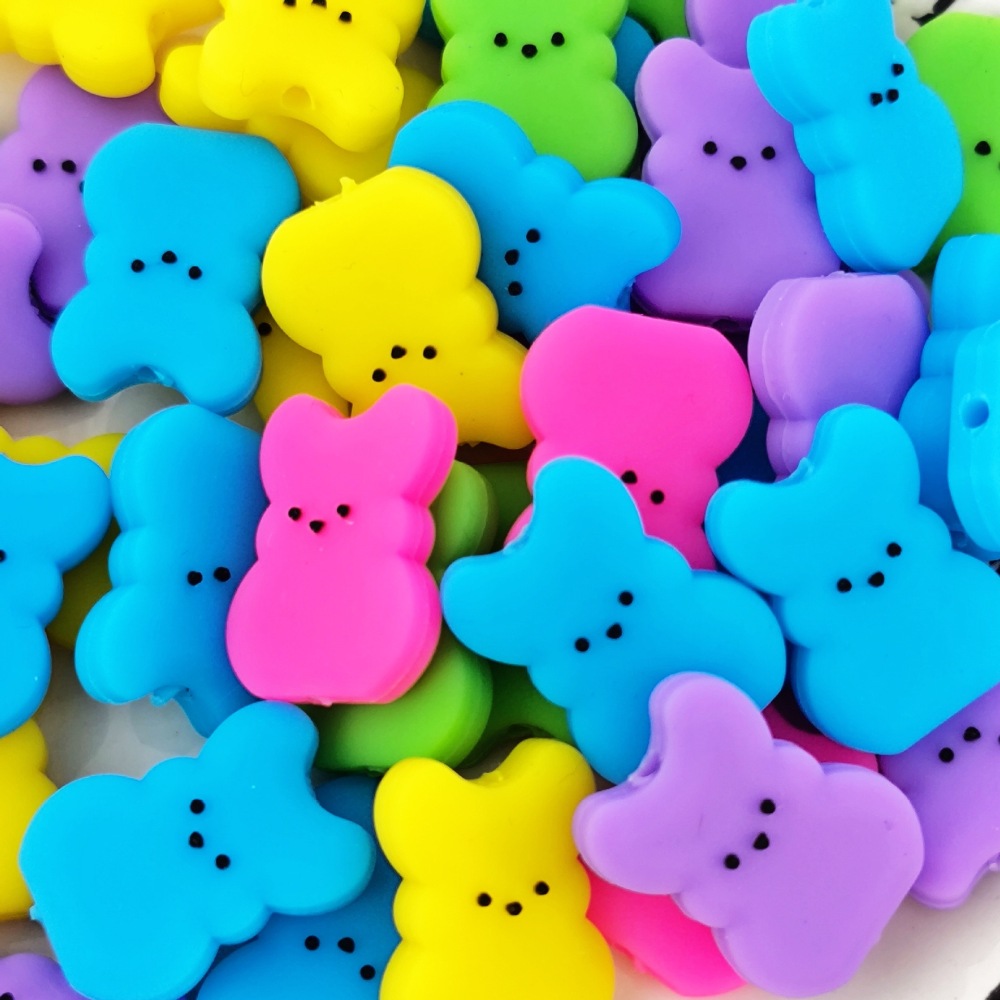 CHINESE WAREHOUSE New Products Easter Peeps Focal Beads TK Hot Sale Ready to Ship