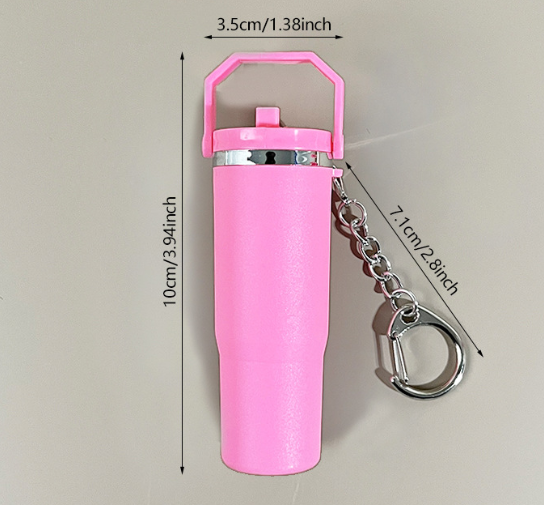 CHINESE WAREHOUSE 30oz Adorable Keychains Can hold lipstick