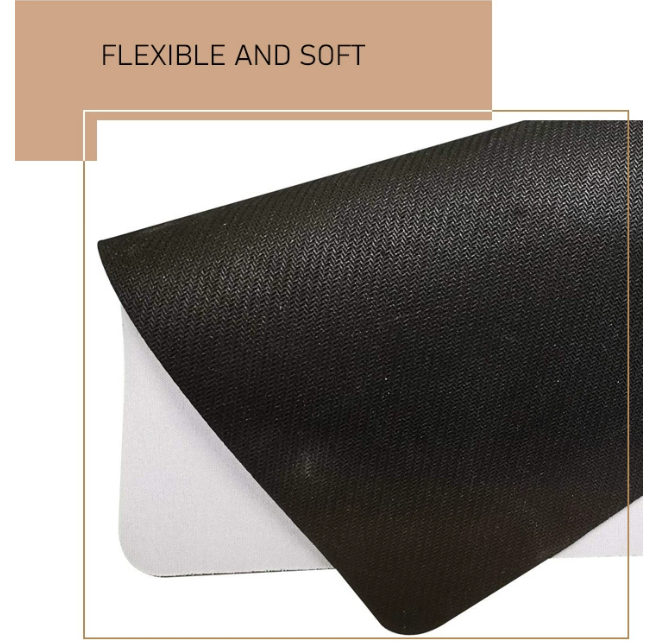 CHINESE WAREHOUSE Sublimation White Blank Neoprene Mouse Pad
