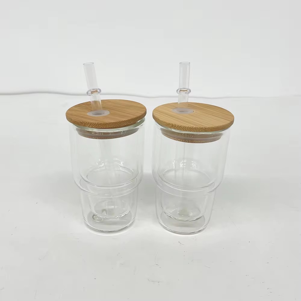 USA RTS Hot Sale 3oz Sublimation Snow Globe Shot Glass