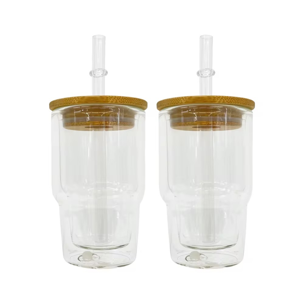 USA RTS Hot Sale 3oz Sublimation Snow Globe Shot Glass