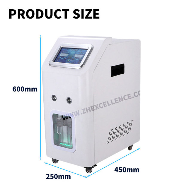 Hydrogen oxygen Inhalation browns gas inhaler machine Dr.wellness brand 3000ml flow rate adjustable