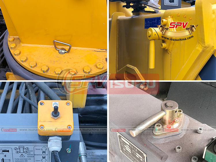 SPV Isuzuchina - 10 Tons Cargo Truck Crane - Detail