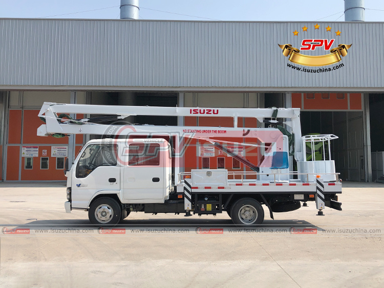 SPV Isuzuchina | 16M Aerial Work Platform Truck ISUZU - Left Side View