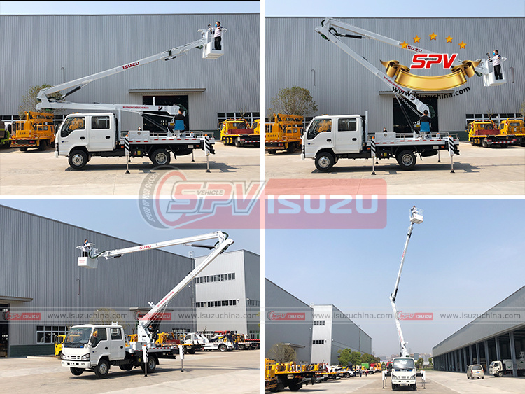 SPV Isuzuchina | Testing of 16M Aerial Working Truck