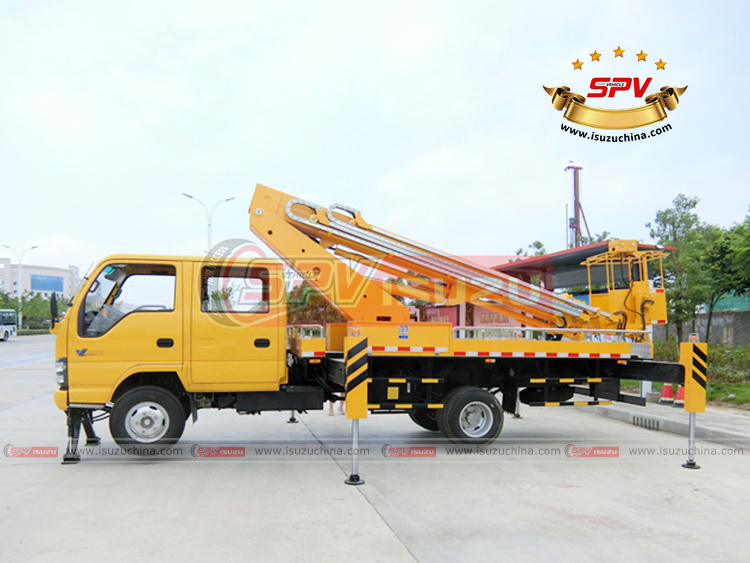 SPV Isuzuchina | 20M Aerial Work Platform Truck ISUZU - Left Side View