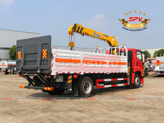 Cargo Truck With Crane ISUZU