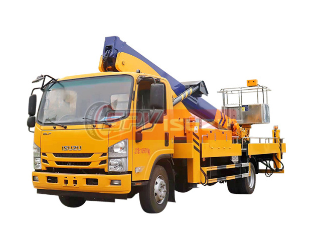 Telescopic Boom Lift Truck ISUZU