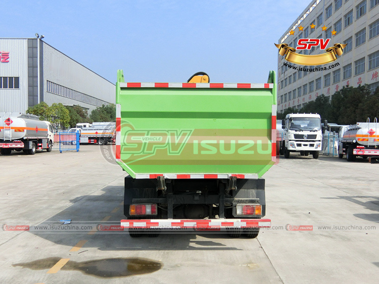 SPV Isuzuchina - 3 Ton Tip Truck ISUZU - Rear Side View