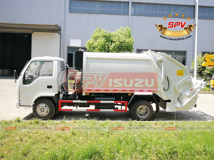SPV Isuzuchina - 4 m³ ISUZU Rubbish Truck - Left Side View