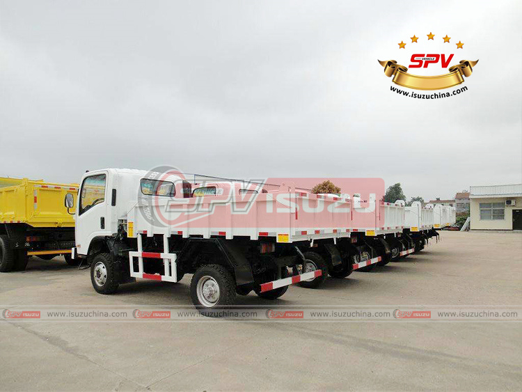 SPV Isuzuchina - ISUZU Tpper Lorry - Left Back Side View