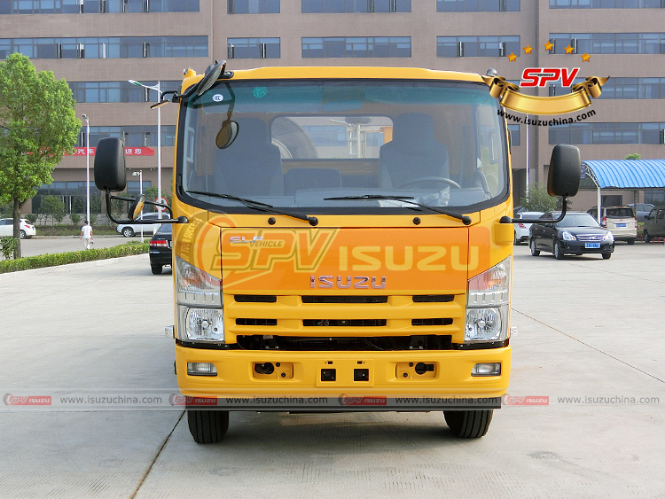 SPV Isuzuchina 5 Ton Flatbed Tow Truck ISUZU - Front Side View