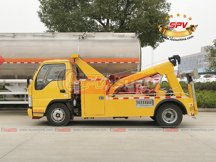 SPV Isuzuchina - 3 Ton Road Wrecker Truck ISUZU - Left Side View