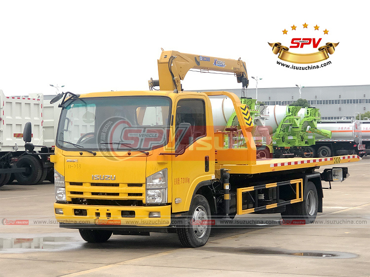 SPV Isuzuchina - 5 Ton Towing Truck ISUZU - Left Front Side View