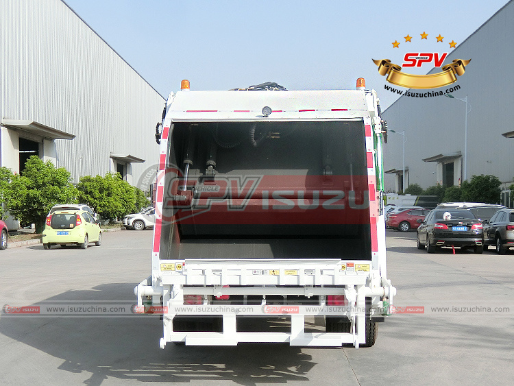 SPV Isuzuchina - 8 CBM Bin Wagon ISUZU - Rear Side View