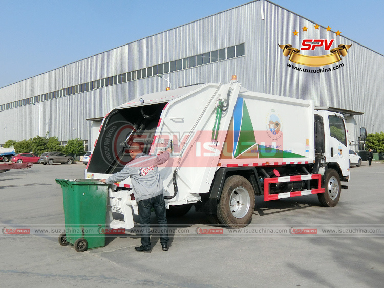 SPV Isuzuchina - Rubbish Truck ISUZU - Comb liting1 