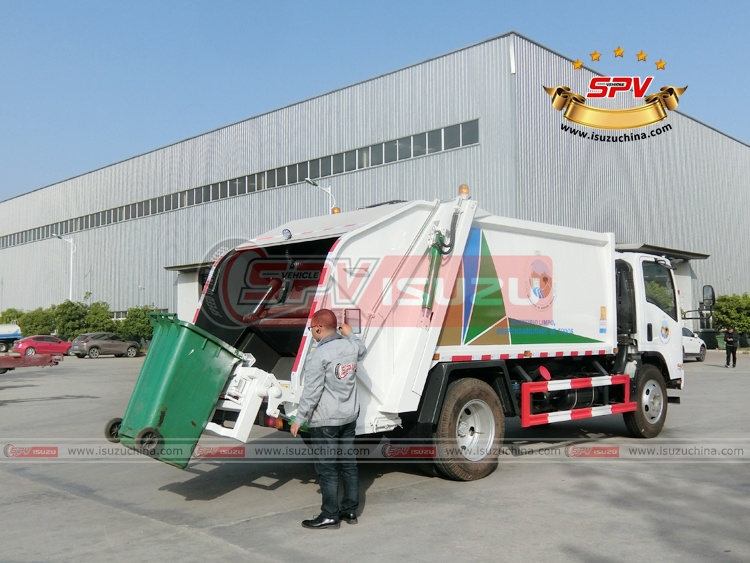 SPV Isuzuchina - Rubbish Truck ISUZU - Comb liting2 