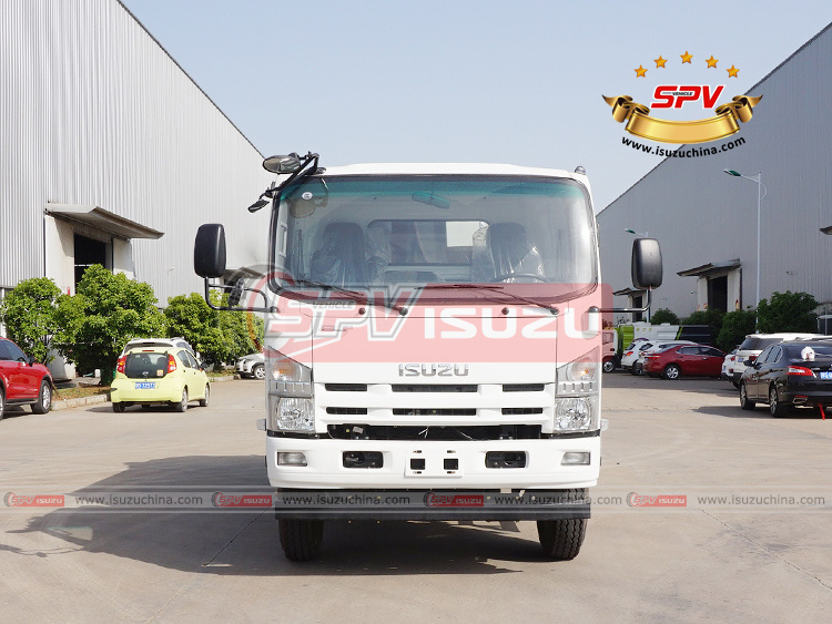 SPV Isuzuchina - 8 CBM Rubbish Truck ISUZU - Front Side View