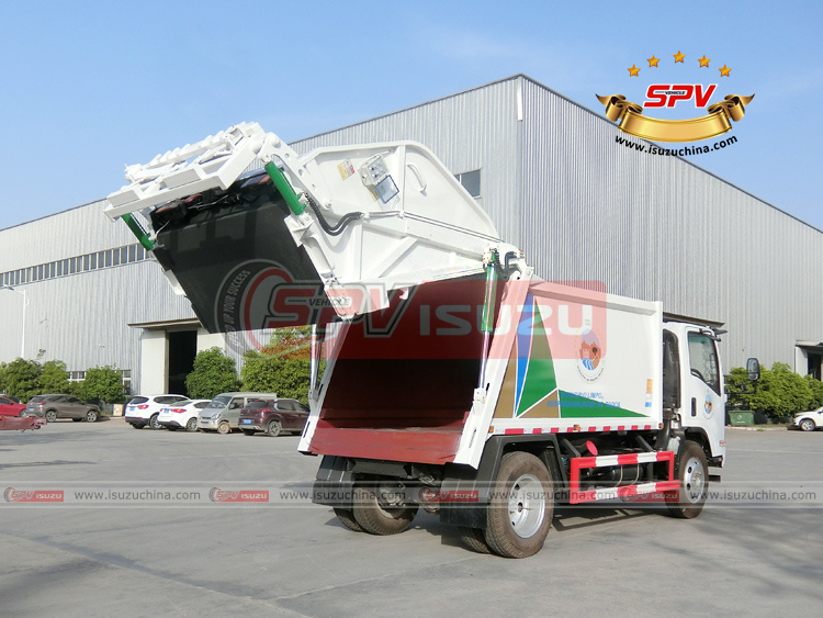 SPV Isuzuchina - Rubbish Truck ISUZU - Tailgage Lifting 