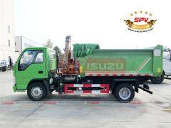 Dump Truck with Crane ISUZU