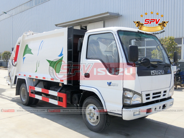 Trash Compactor Truck ISUZU