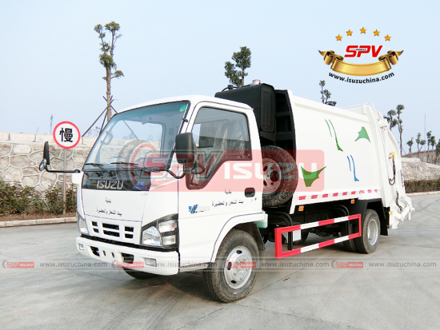 Trash Compactor Truck ISUZU