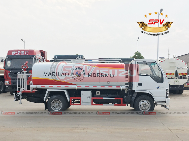 SPV Isuzuchina - 6,000 Litres Water Carrying Lorry ISUZU - Right Side View