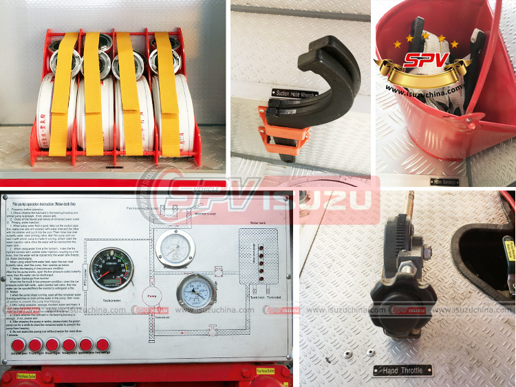 SPV Isuzuchina - 2,500L Water Tank Fire Truck ISUZU - Accessories - 2