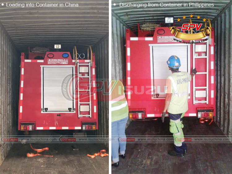SPV Isuzuchina - Fire Apparatus ISUZU - Loading and Discharging