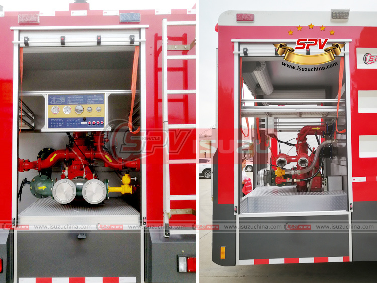 SPV Isuzuchina - Fire Engine ISUZU - Fire Pump System