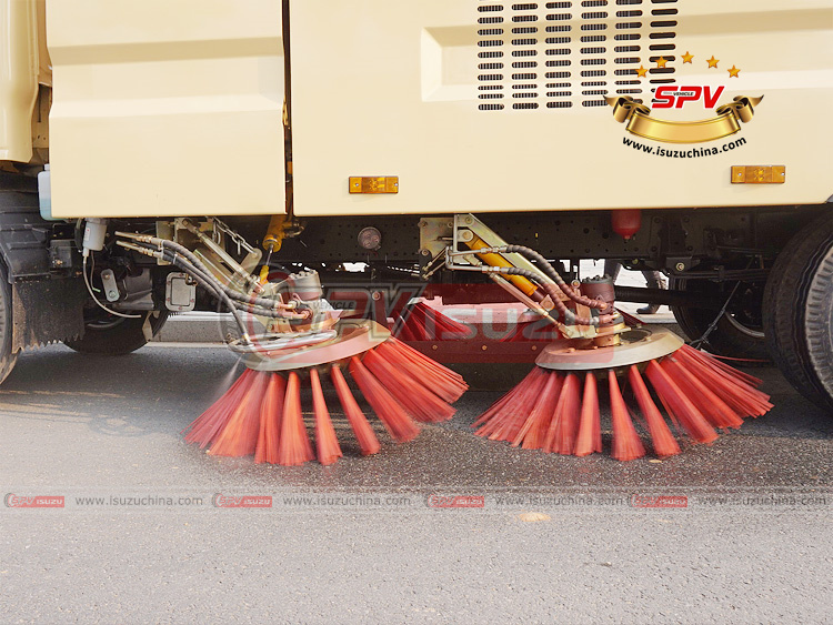 SPV Isuzuchina - Road Sweeping Truck ISUZU - Brush Detail  