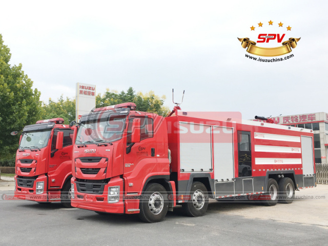 Dry-Powder Fire Truck ISUZU
