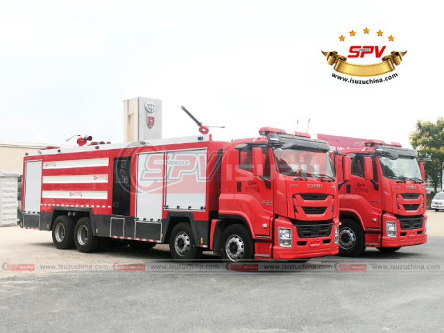 Dry-Powder Fire Truck ISUZU