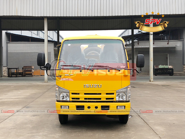 SPV Isuzuchina - 3,000L Sewer Vacuum Tanker ISUZU - Front Side View