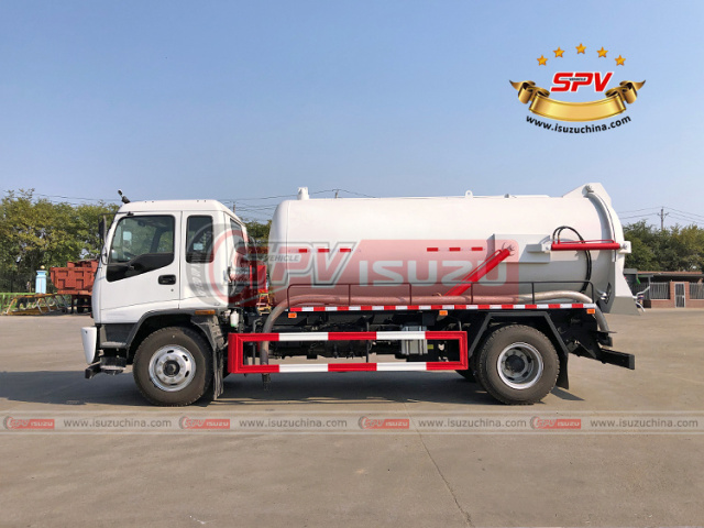Sewage Vacuum Truck ISUZU