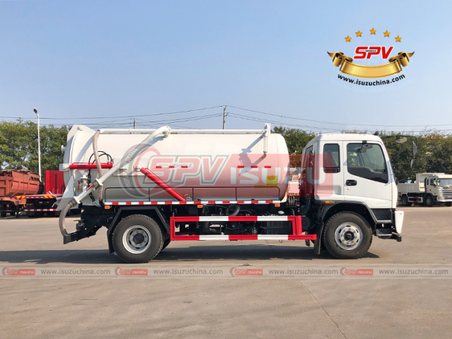 Sewage Vacuum Truck ISUZU