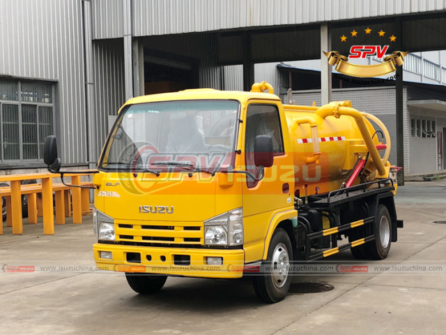 Sewer Vacuum Tanker ISUZU