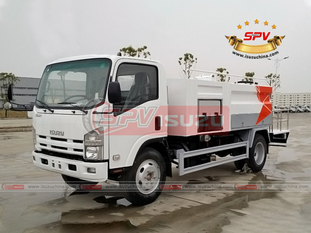 High Pressure Sewer Jetting Truck