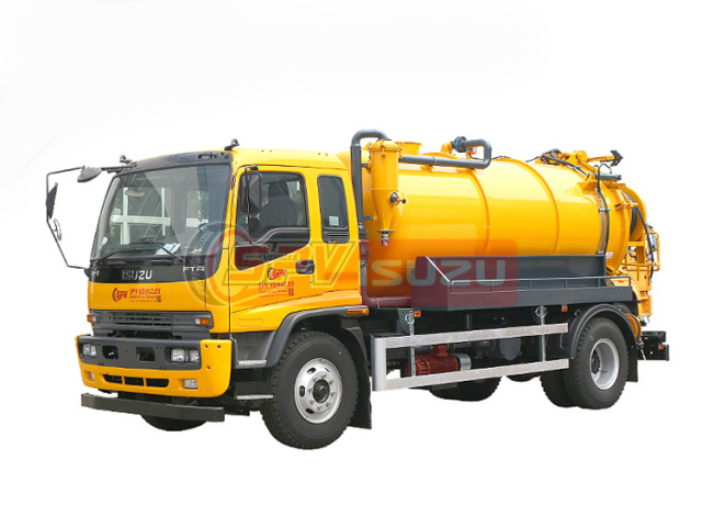 Combined Sewer Cleaning Truck