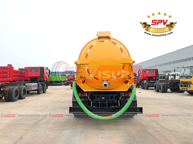 Combined Vacuum Jet Truck