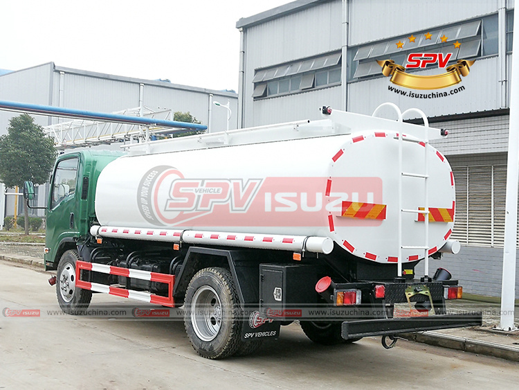 SPV Isuzuchina - 10,000L Refueler Tanker Truck ISUZU - Rear Left Side