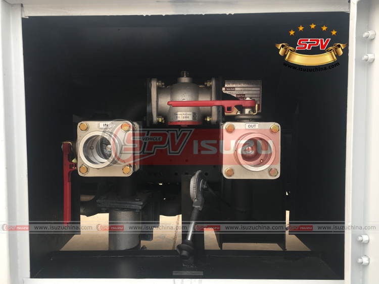 SPV Isuzuchina - 2,000L  Mini Fuel Bowser ISUZU - Side Discharge Box